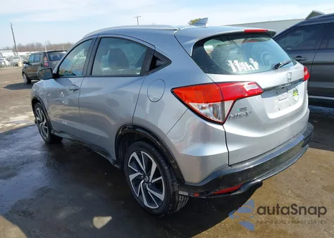 2019 Honda Hr-V Sport z USA, uszkodzony, nr VIN 3CZRU6H18KG720182